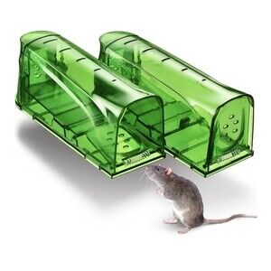 Humane Mouse Traps 2-Piece Live No Kill Catch and Release Reusable New In Box